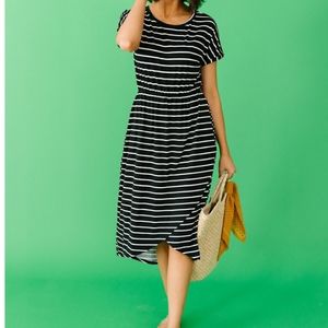 Reborn J Faux Wrap Dress